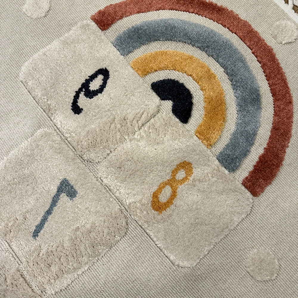 Hoom Rugs Kids Gökküşağı Desenli Çocuk Halısı