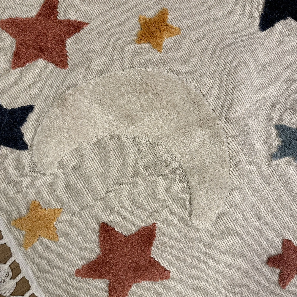 Hoom Rugs Kids Renkli Ayı Desenli Çocuk Halısı