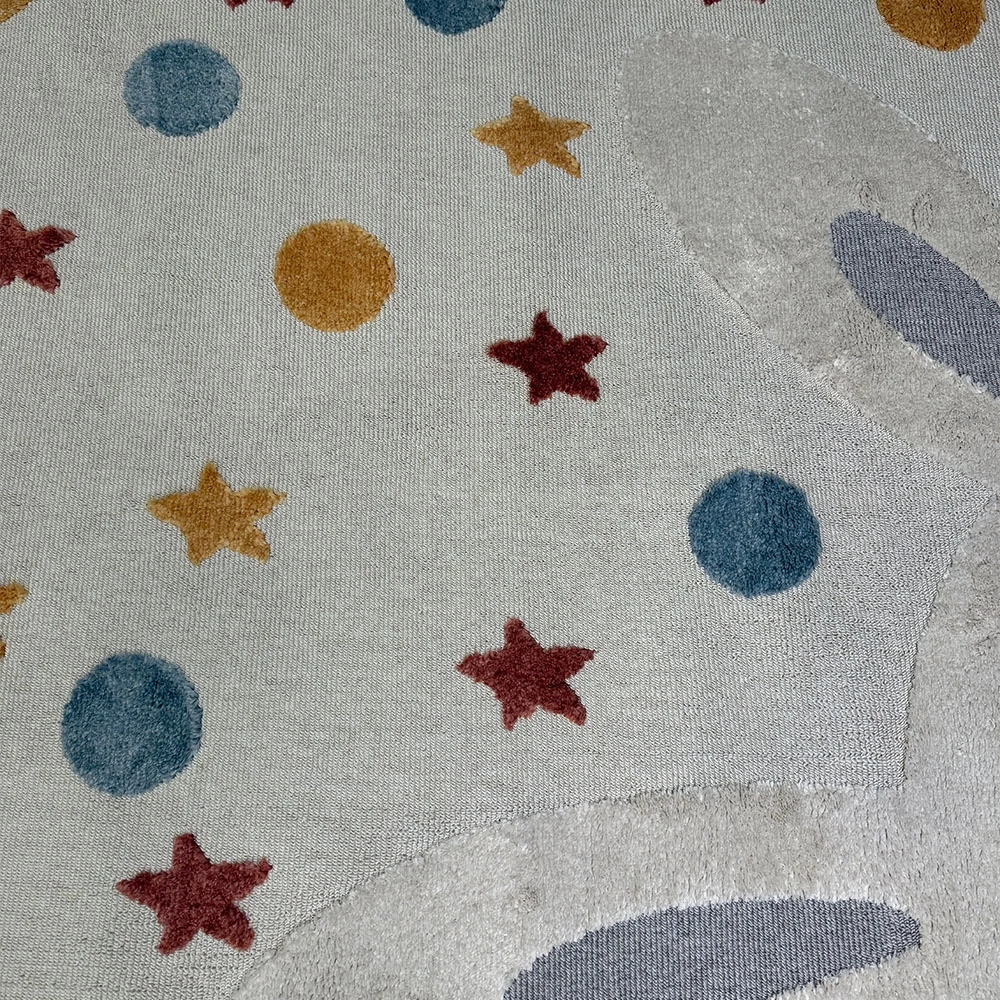 Hoom Rugs Kids Tavşan Desenli Çocuk Halısı