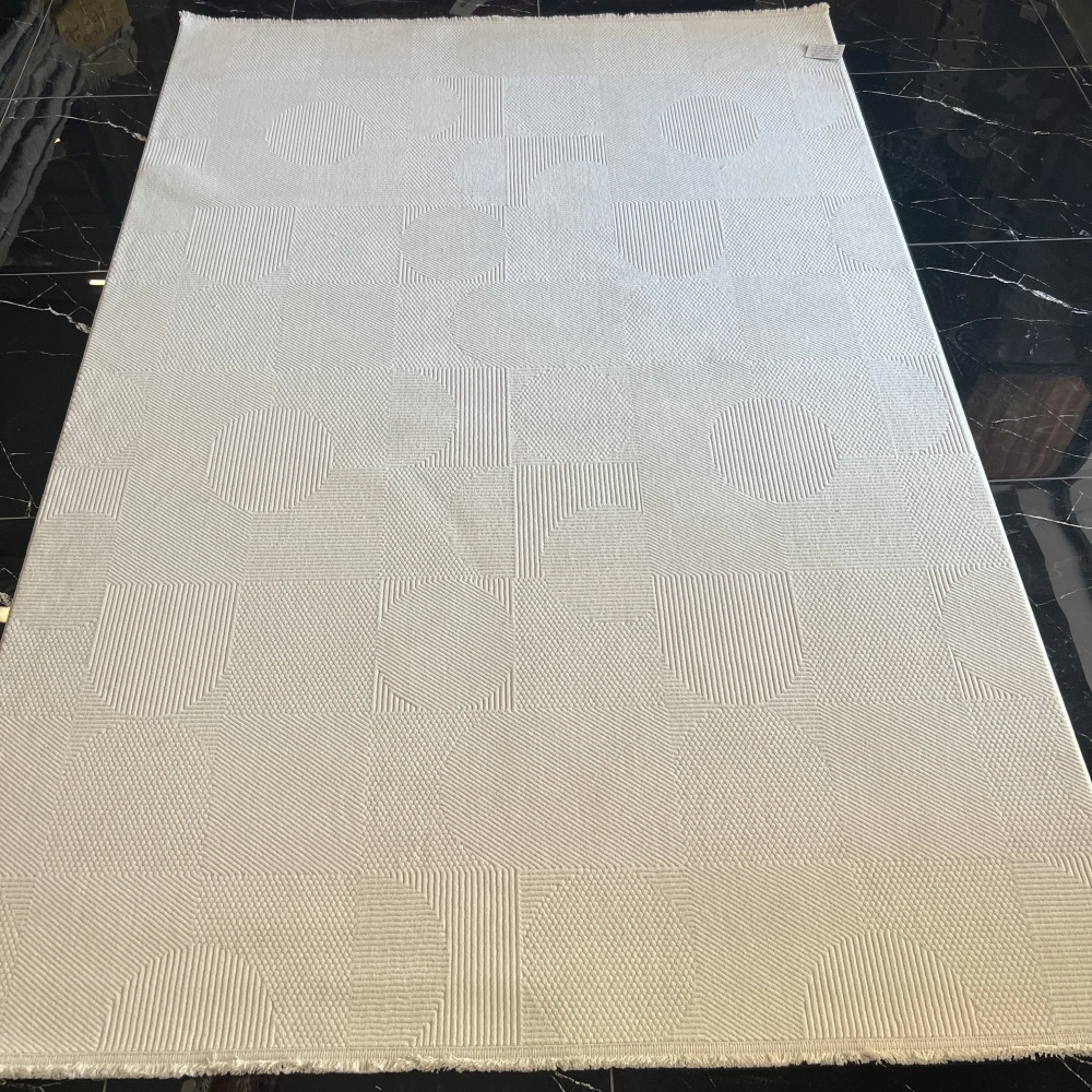 Hoom Rugs Latte 9503 Krem Modern Halı