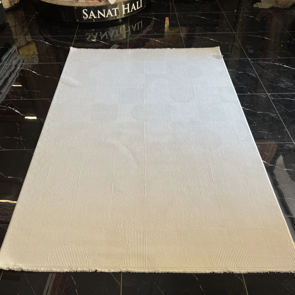 Hoom Rugs Latte 9503 Krem Modern Halı