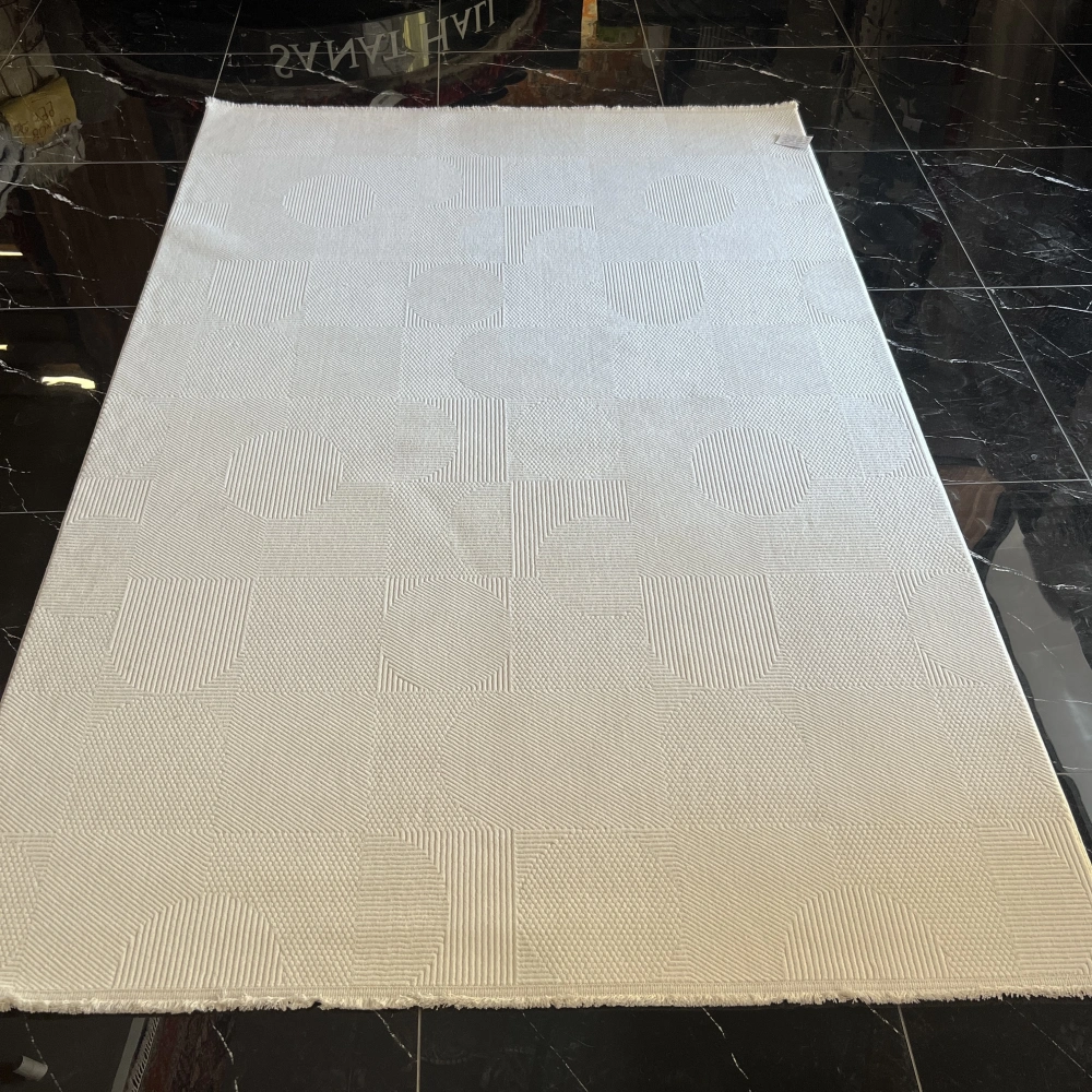 Hoom Rugs Latte 9503 Krem Modern Halı