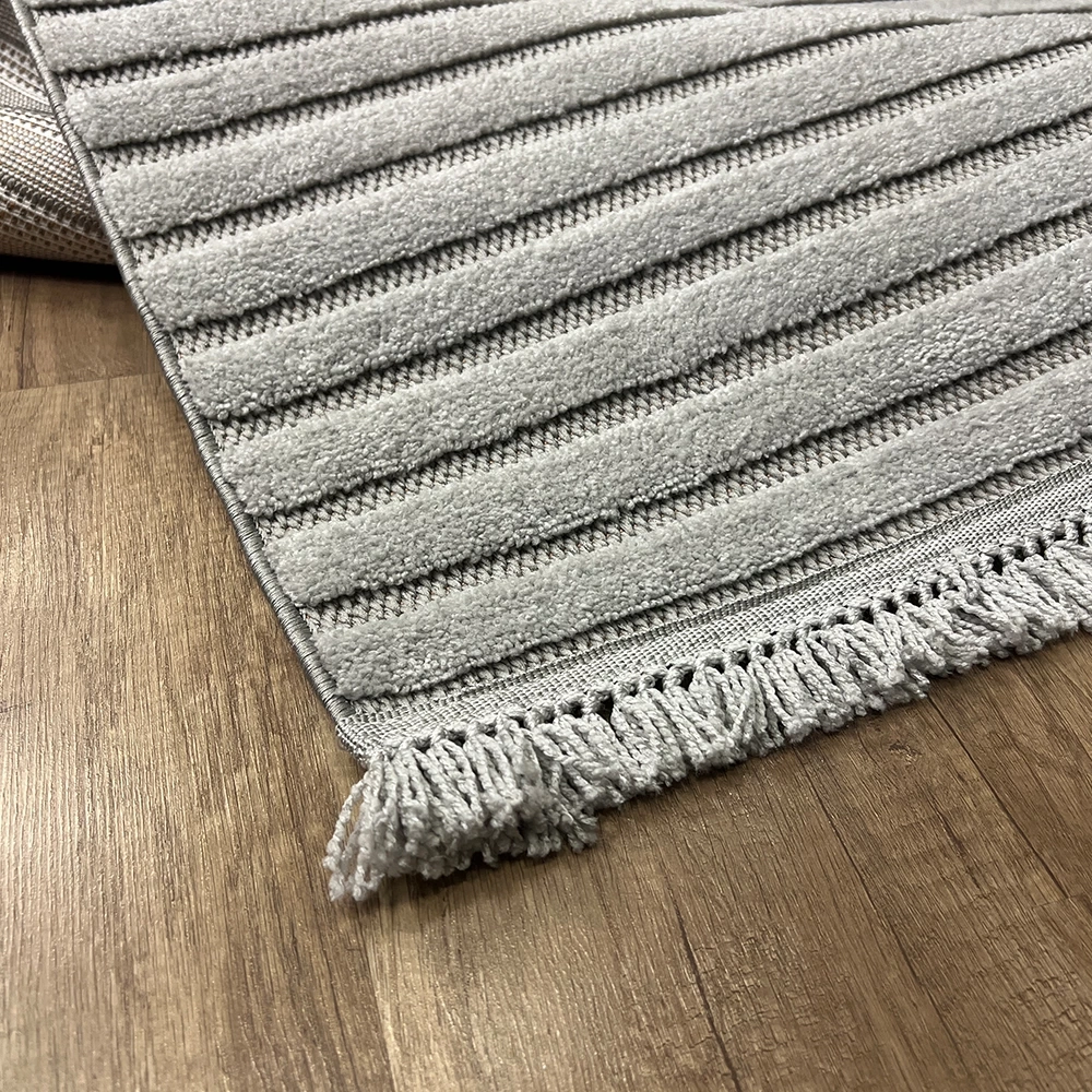 Hoom Rugs Level EN207 Gri Modern Halı