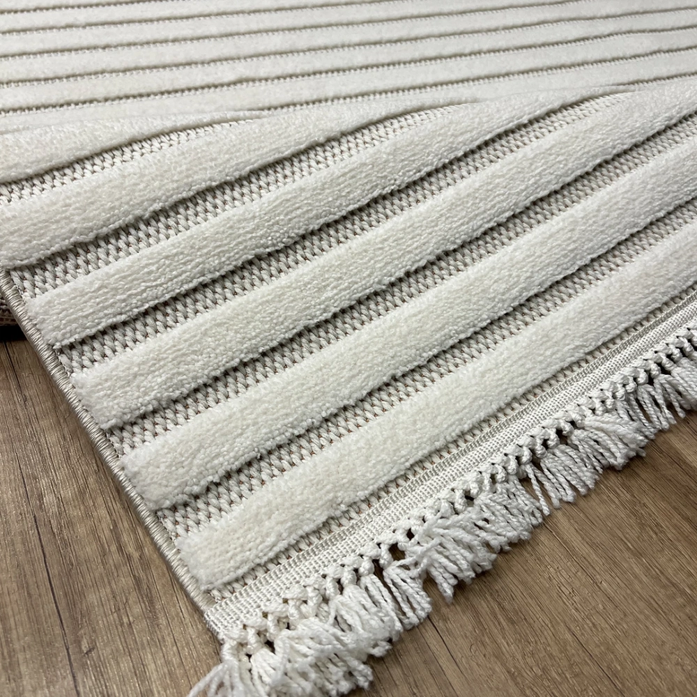 Hoom Rugs Level EN207 Krem Modern Halı