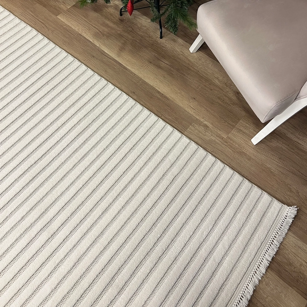 Hoom Rugs Level EN207 Krem Modern Halı