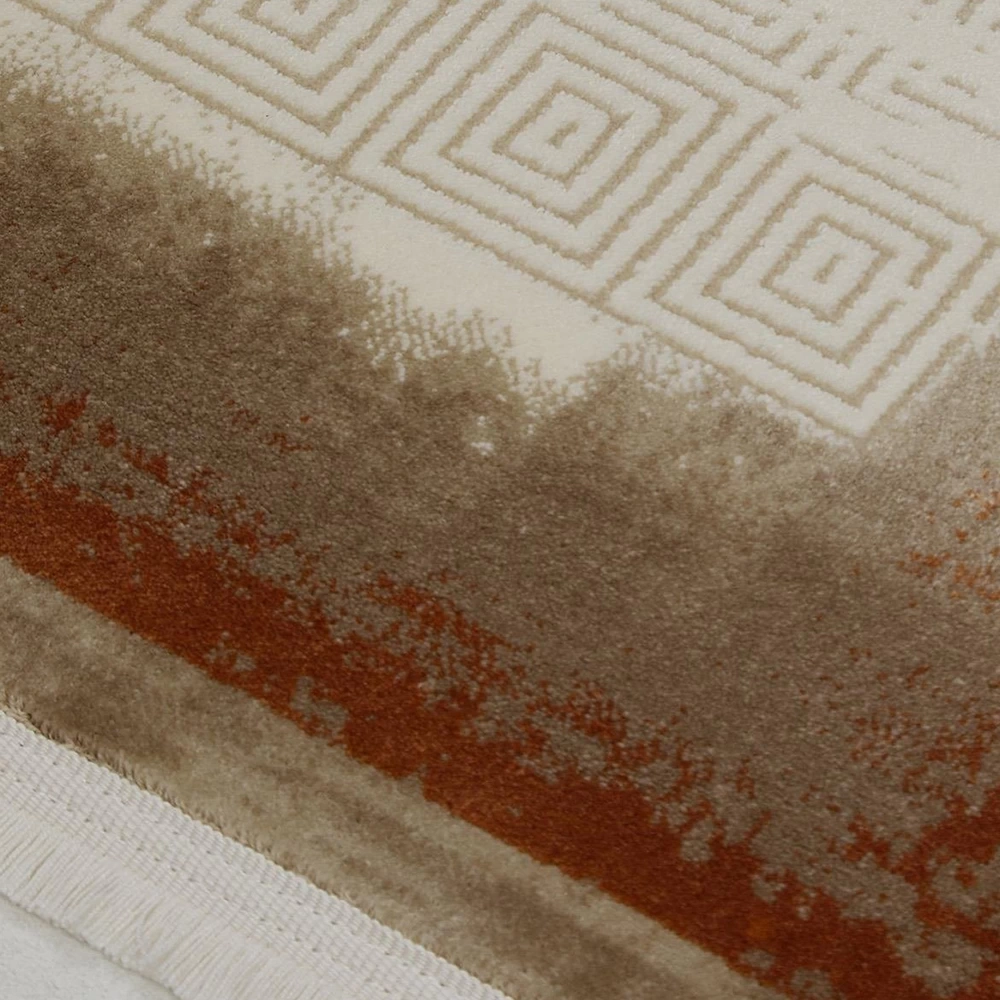 Hoom Rugs Lizbon 4513 Taba Modern Halı