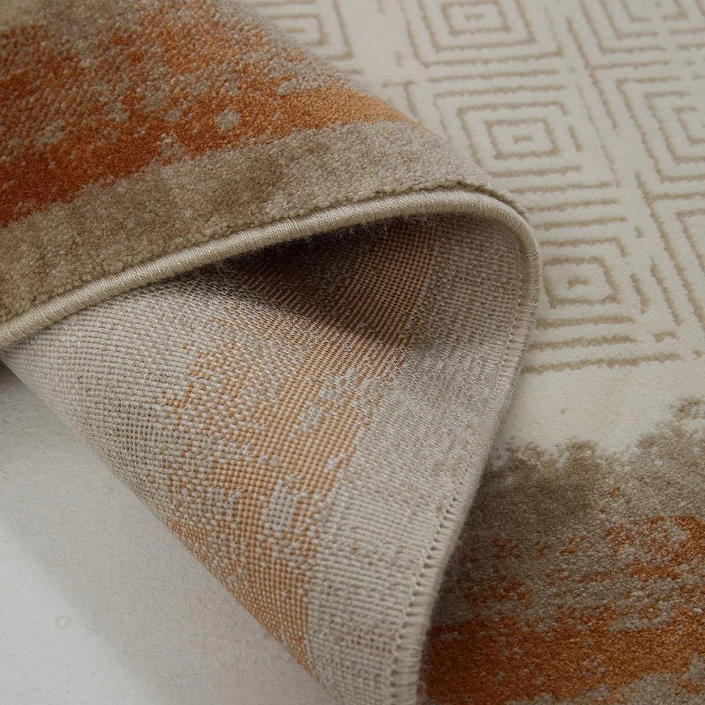 Hoom Rugs Lizbon 4513 Taba Modern Halı