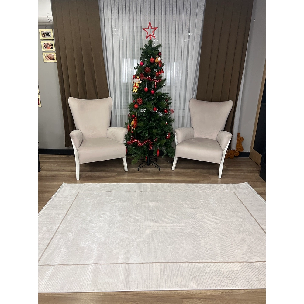 Hoom Rugs London 9002 Krem Modern Halı