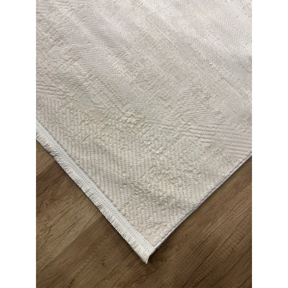 Hoom Rugs London 9004 Beyaz Modern Halı