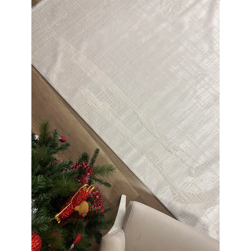 Hoom Rugs London 9005 Beyaz Modern Halı