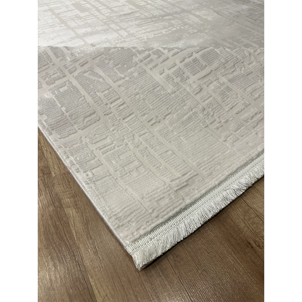 Hoom Rugs London 9005 Beyaz Modern Halı