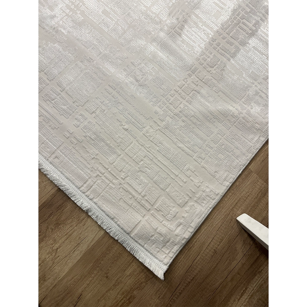 Hoom Rugs London 9005 Beyaz Modern Halı