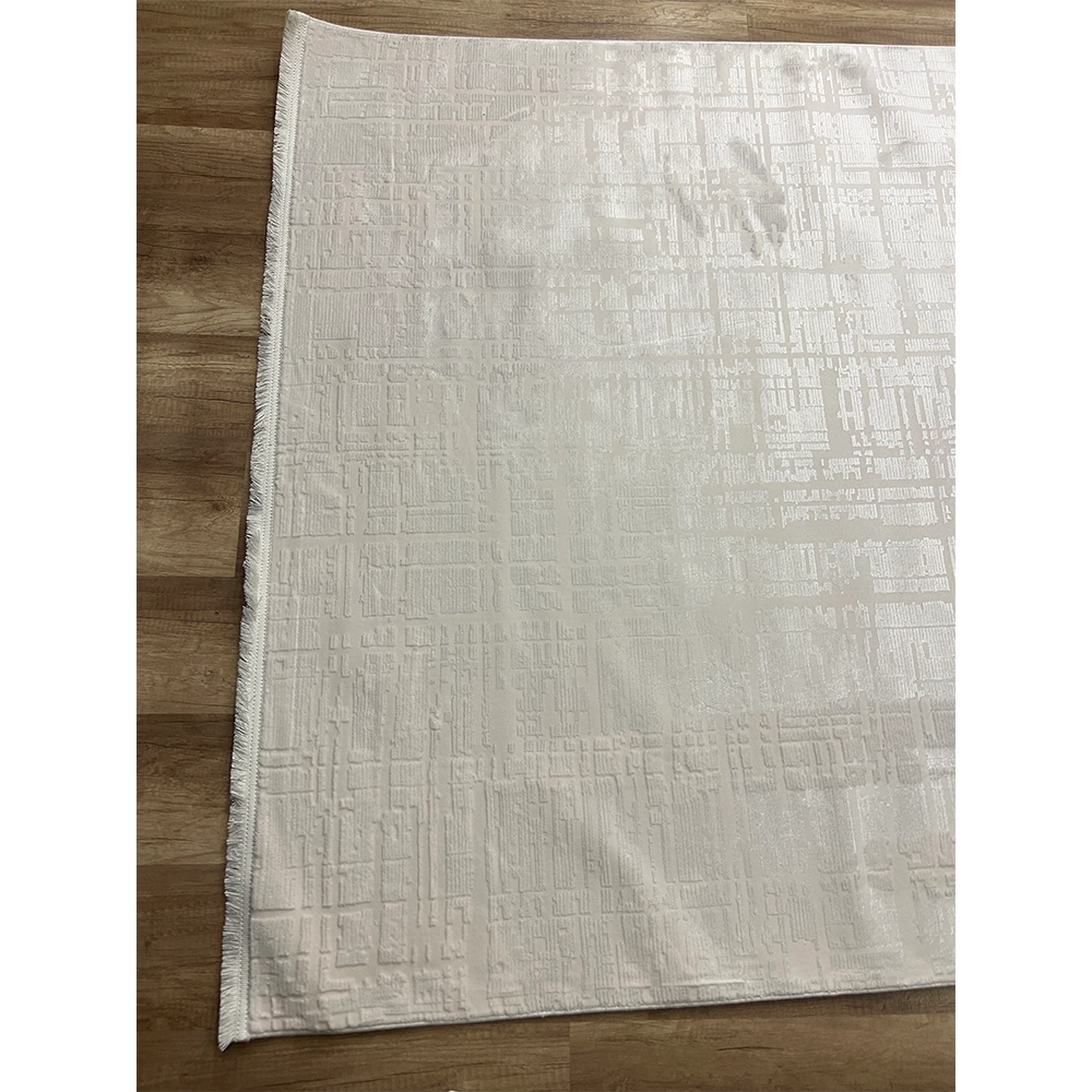 Hoom Rugs London 9005 Beyaz Modern Halı