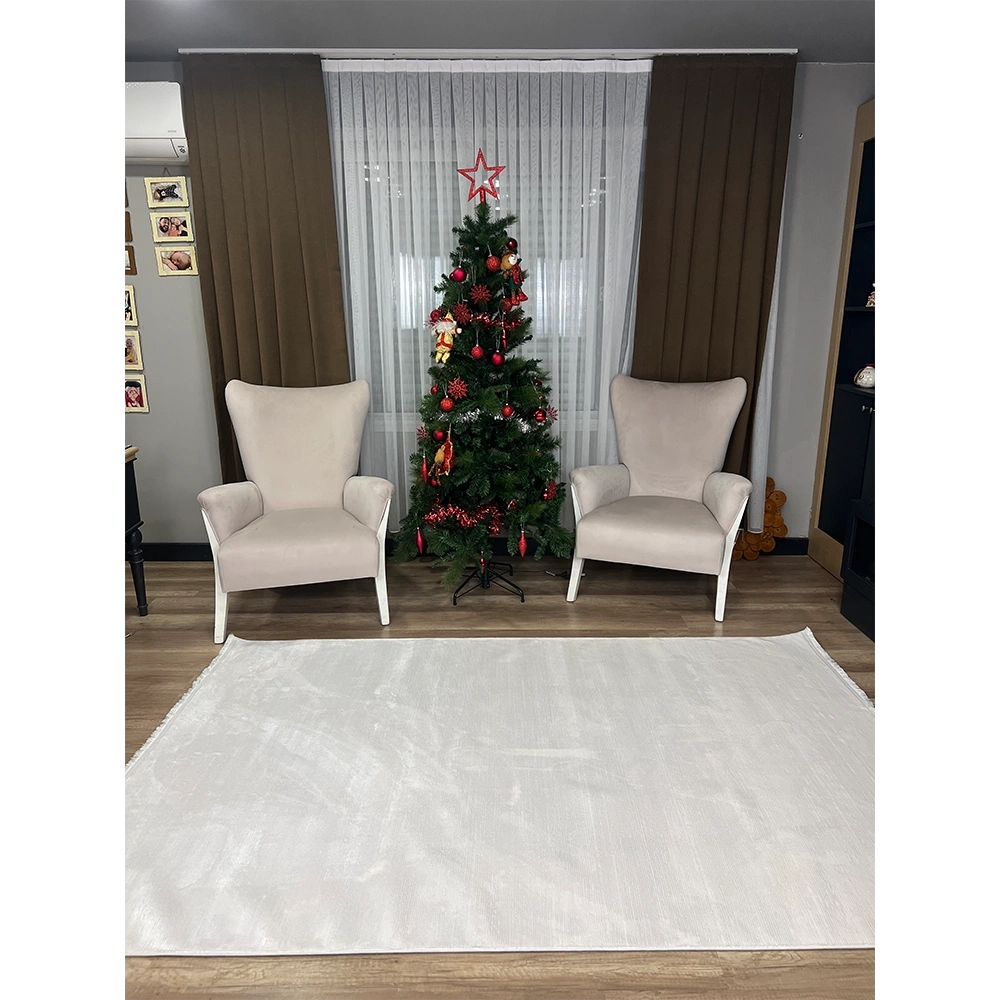 Hoom Rugs London 9011 Beyaz Modern Halı