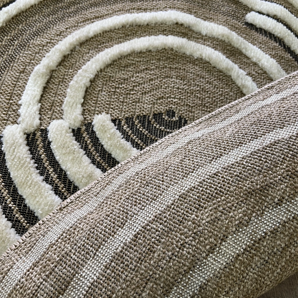 Hoom Rugs Marrakesh 674 Siyah Jüt Sisal Kilim