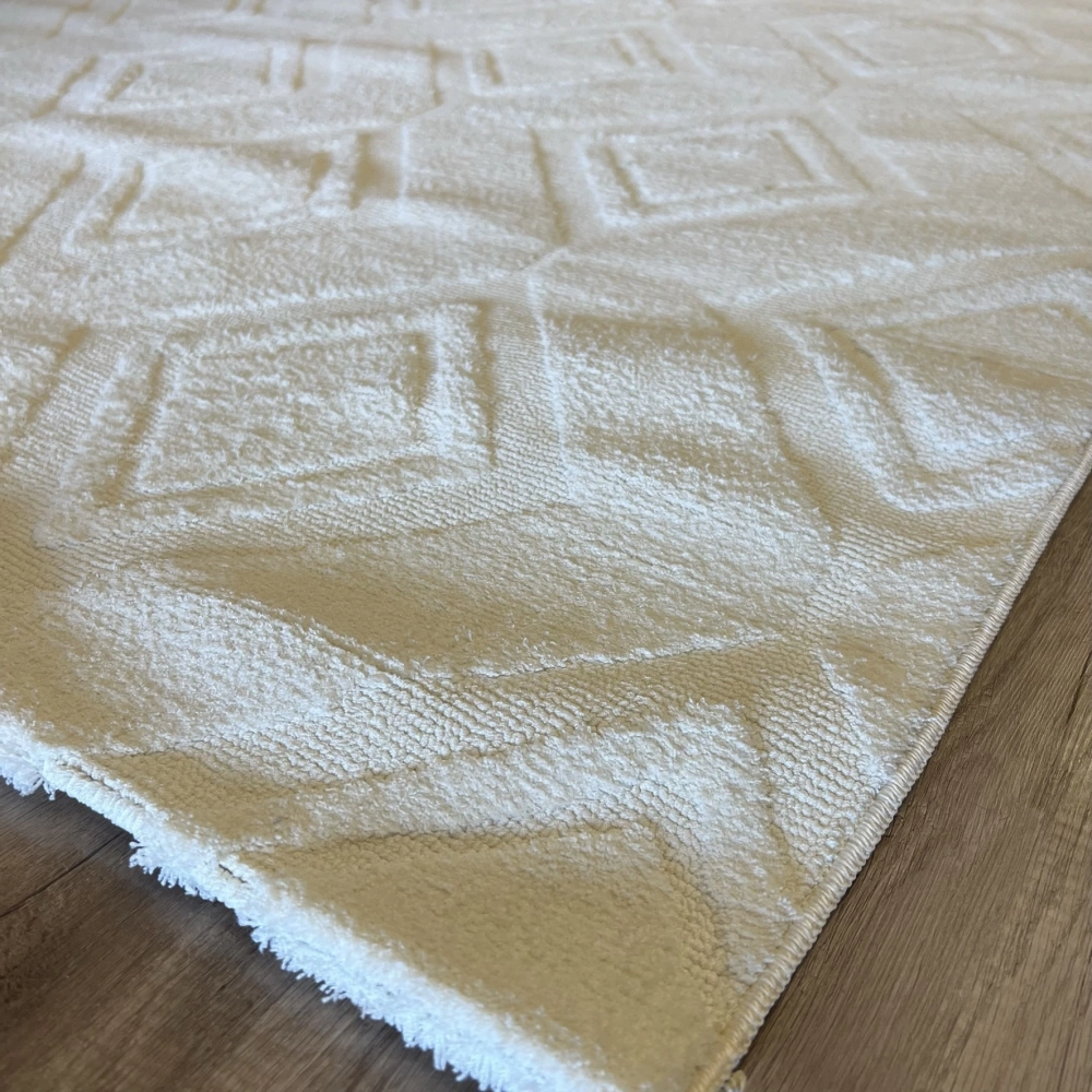 Hoom Rugs Misto MS05 Beyaz Modern Halı