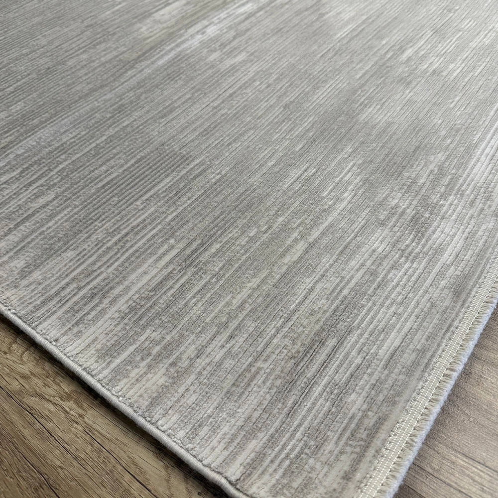 Hoom Rugs Momentus 9607 Gri Viskon Pamuk Modern Halı