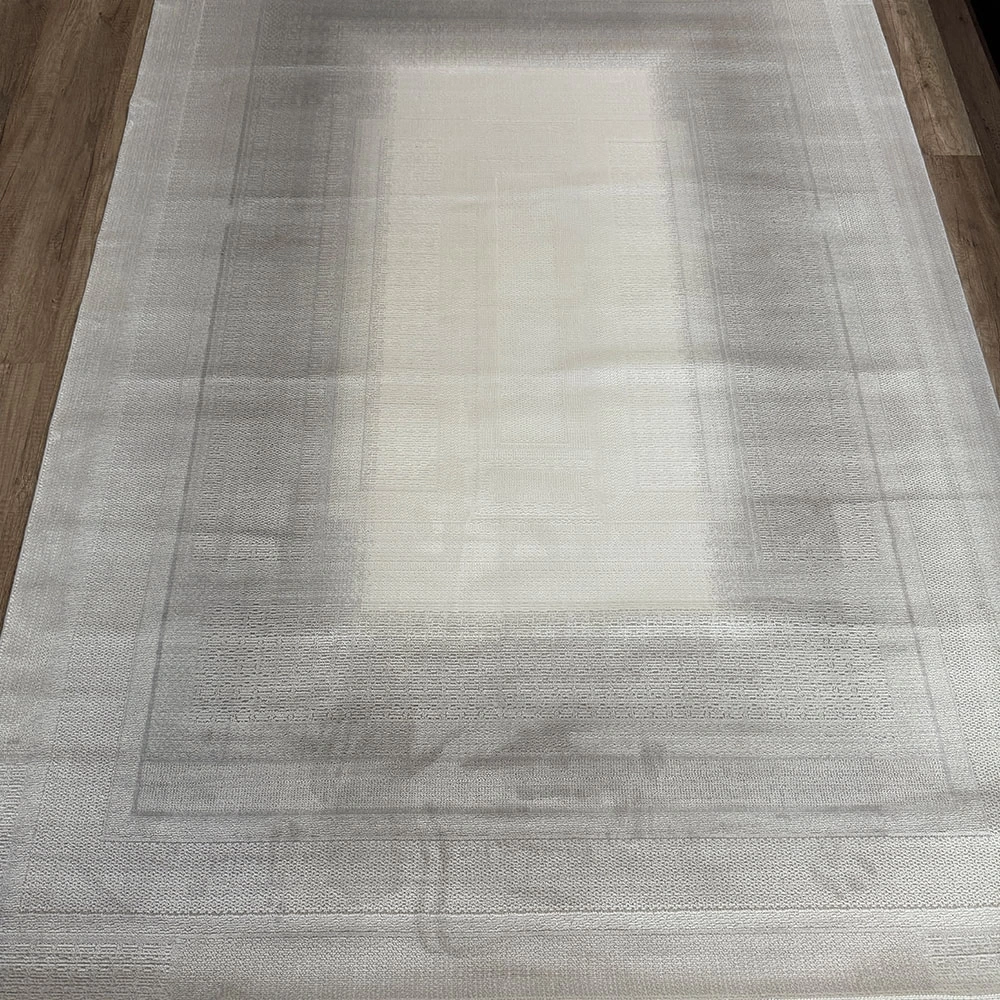 Hoom Rugs Momentus 9609 Gri Viskon Pamuk Modern Halı