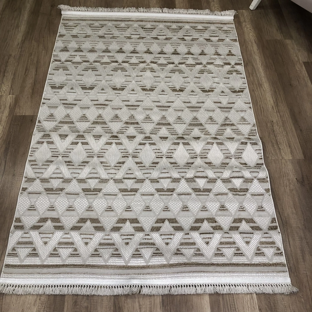 Hoom Rugs Monica MC 356 Kahve İskandinav Halı