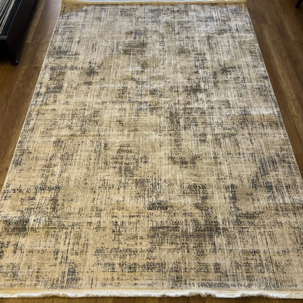 Hoom Rugs Motto 1002 Beyaz Mavi Halı