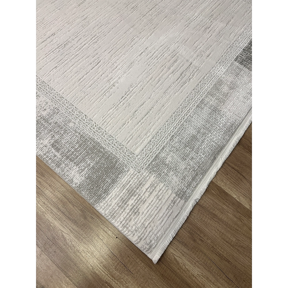 Hoom Rugs Nita 1201 Gri Modern Makina Halısı
