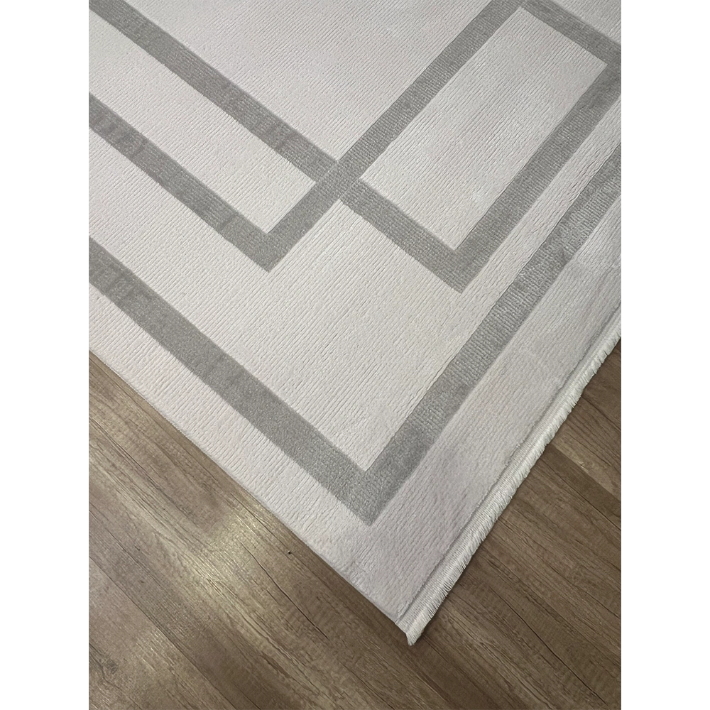 Hoom Rugs Nita 1206 Gri Modern Makina Halısı