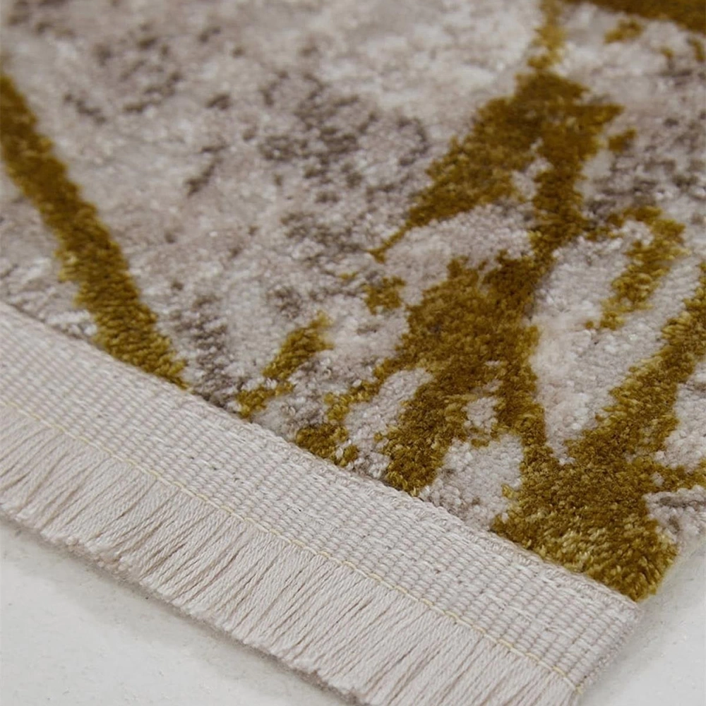 Hoom Rugs Norm 6205 Sarı Modern Salon Halısı