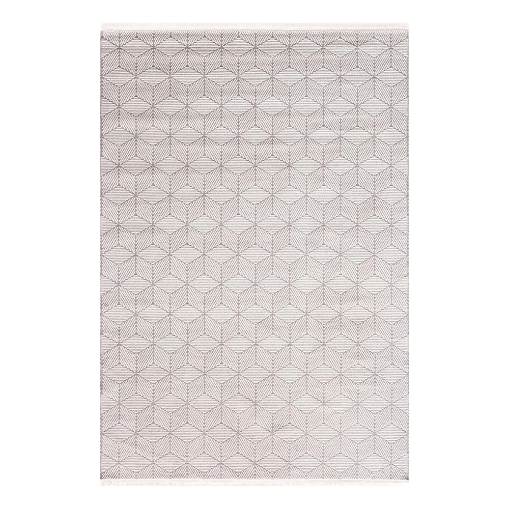 Hoom Rugs Norm 6211 Beyaz Modern Salon Halısı