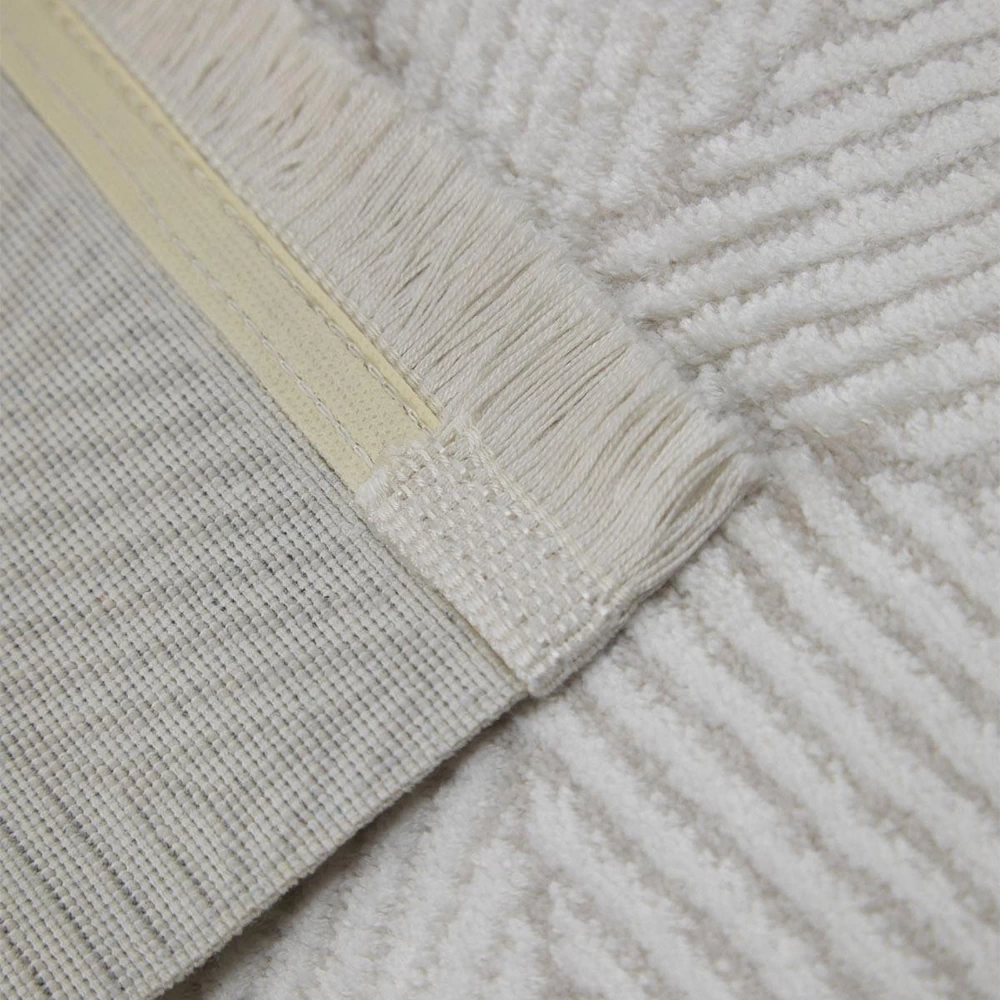 Hoom Rugs Norm 6211 Beyaz Modern Salon Halısı