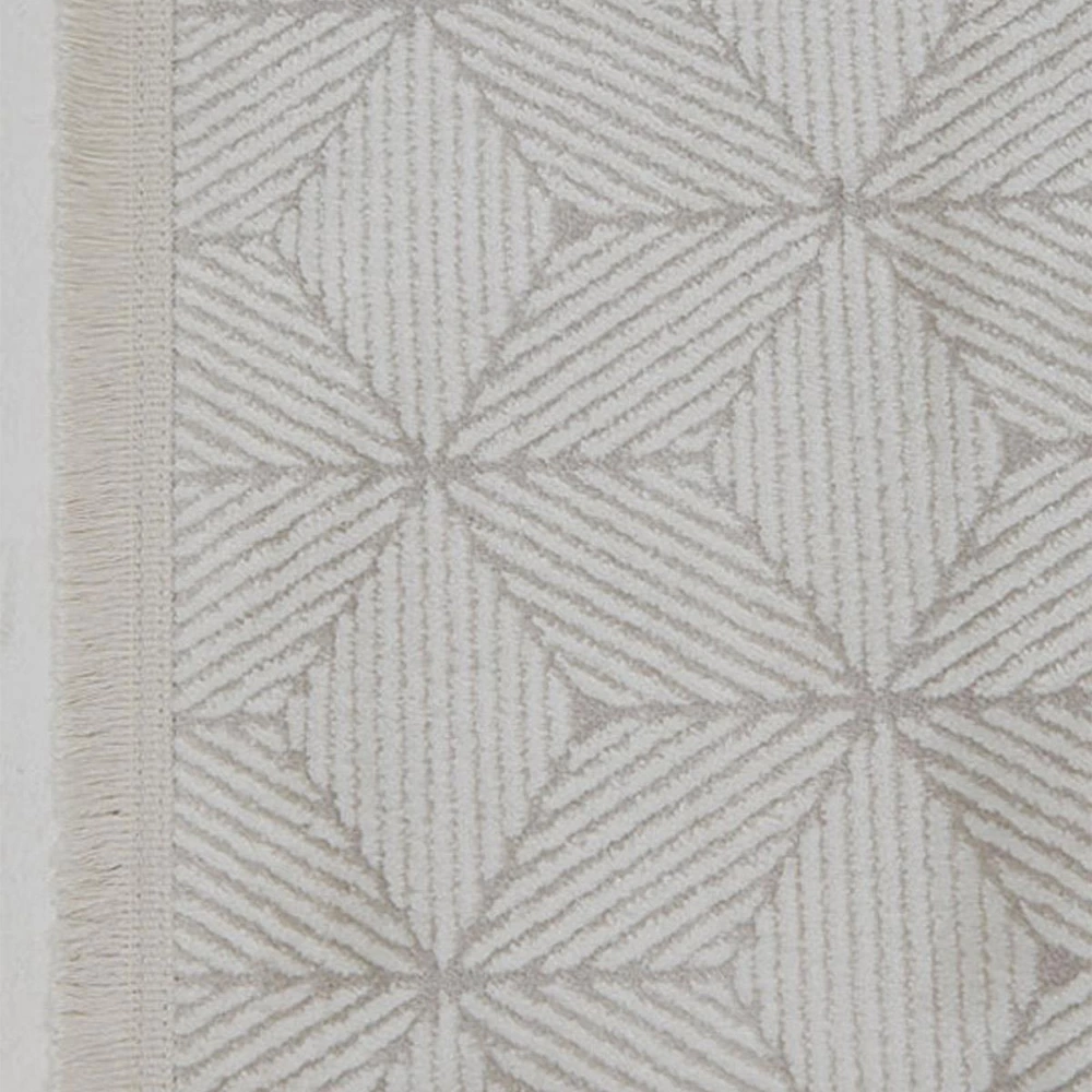 Hoom Rugs Norm 6211 Beyaz Modern Salon Halısı