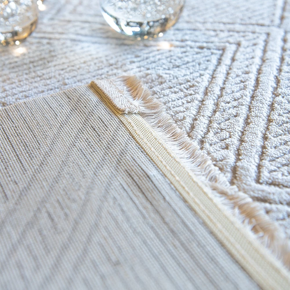 Hoom Rugs Norm 6220 Beyaz Modern Salon Halısı