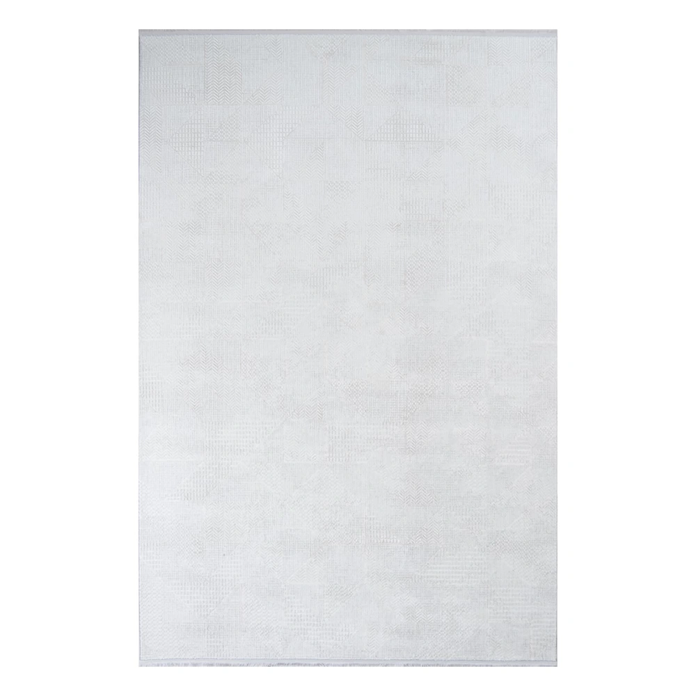 Hoom Rugs Norm 6225 Beyaz Modern Salon Halısı