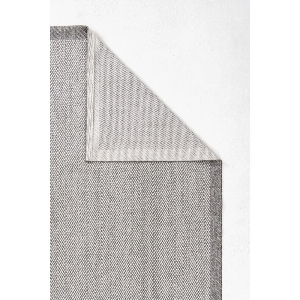 Hoom Rugs Nova 2002 Gri İnce Kaymaz Latex Tabanlı Sisal Halı