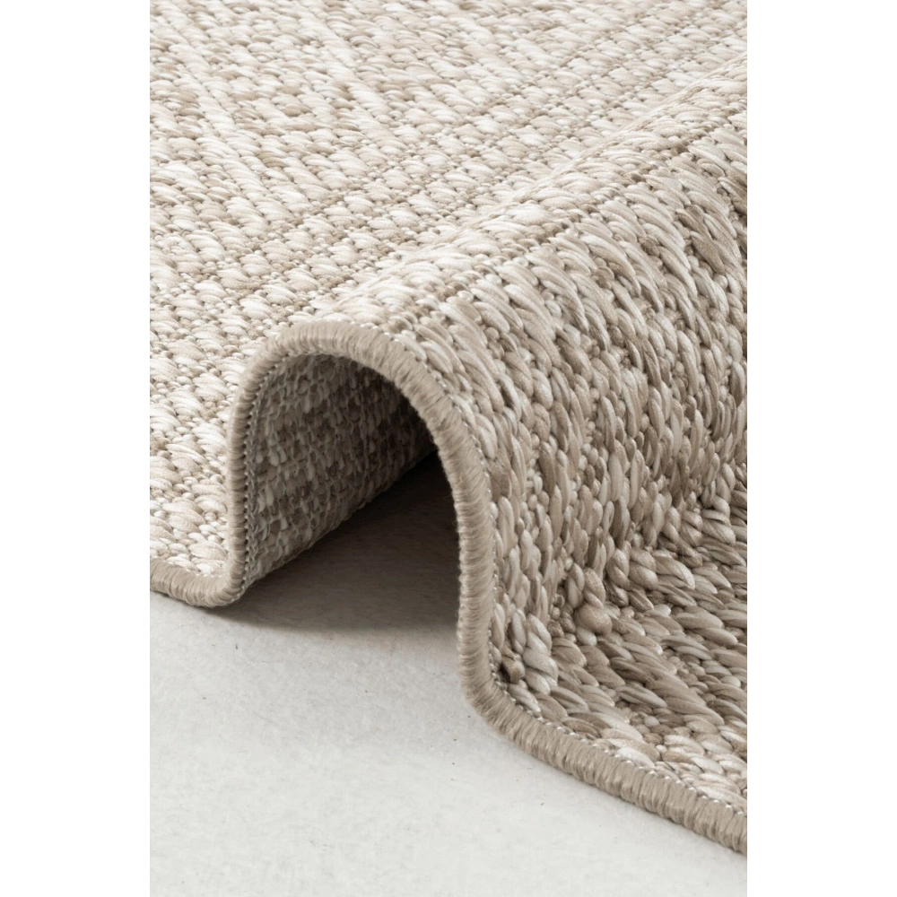Hoom Rugs Nova 2005 Bej İnce Kaymaz Latex Tabanlı Sisal Halı