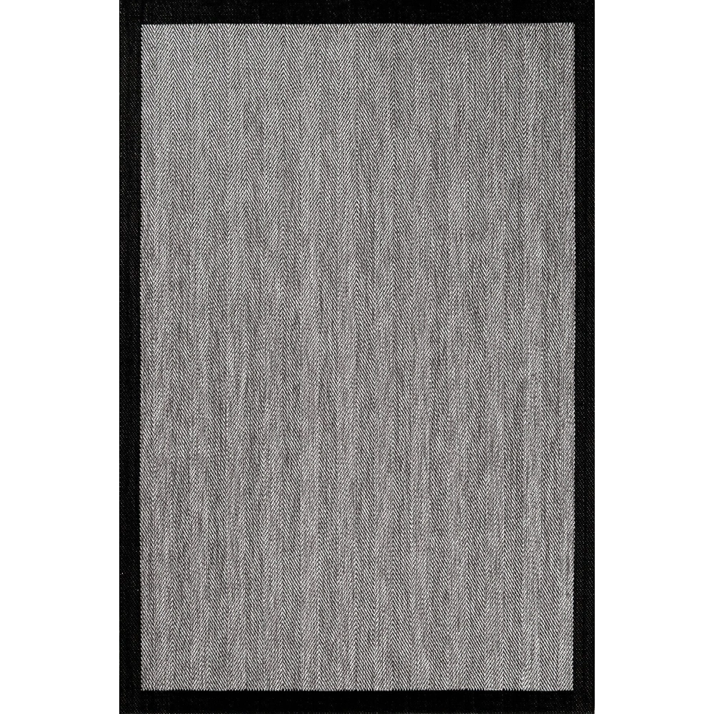 Hoom Rugs Nova 2006 Siyah İnce Kaymaz Latex Tabanlı Sisal Halı
