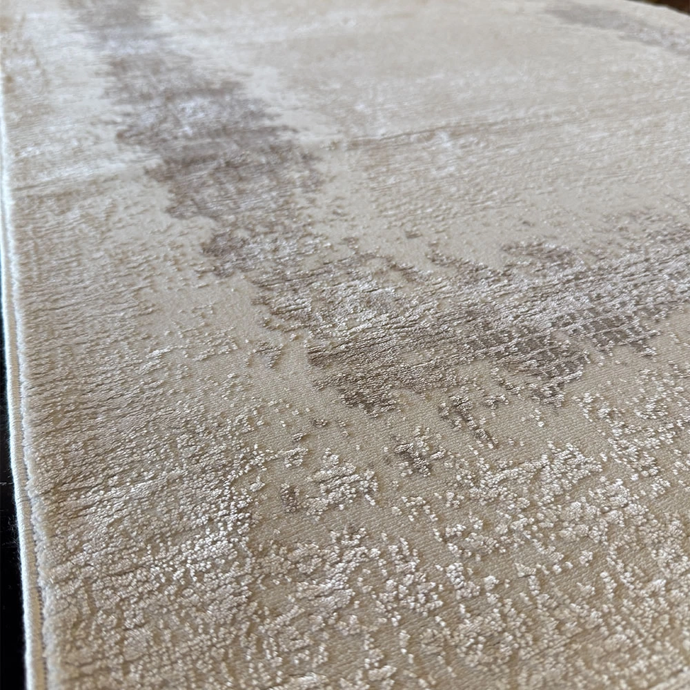 Hoom Rugs Olympıa PLZ 200 Krem Bej Bambu Modern Salon Halısı