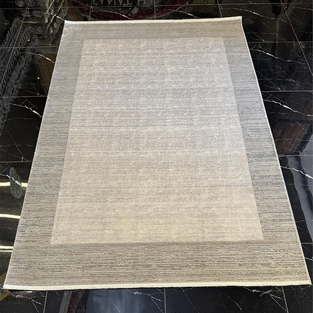 Hoom Rugs Olympia PLZ 202 Krem Gri Modern Salon Halısı