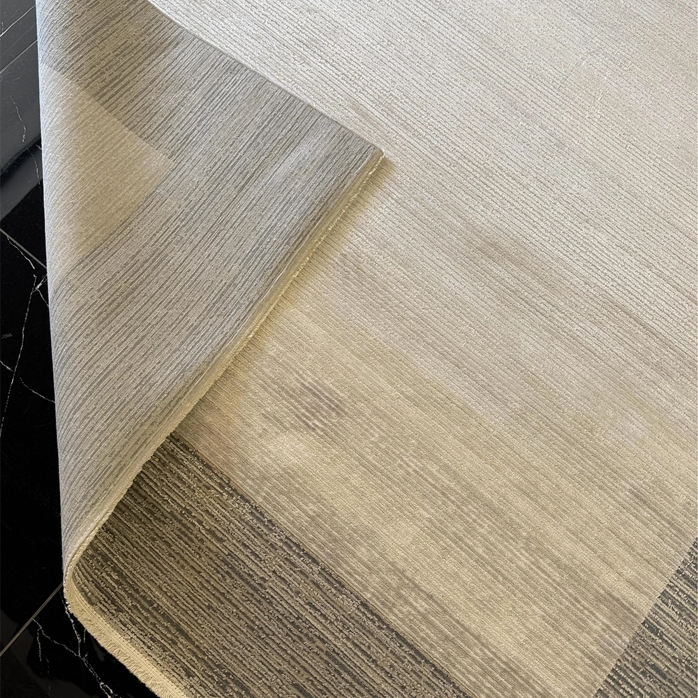 Hoom Rugs Olympia PLZ 202 Krem Gri Modern Salon Halısı