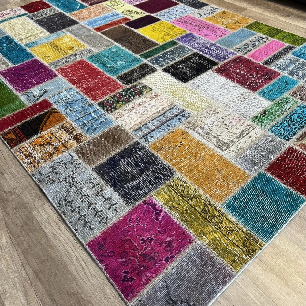 Hoom Rugs Patchwork Multy El Dokuma Kilim