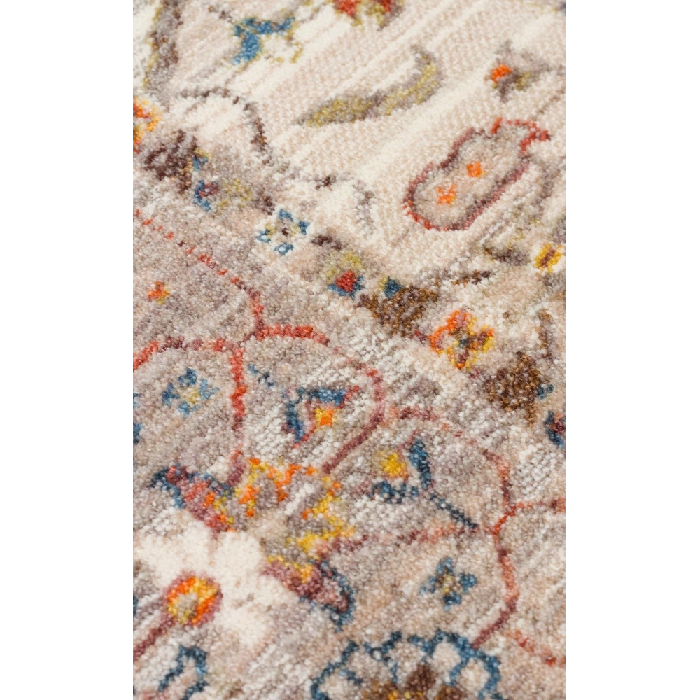 Hoom Rugs Petra 01 Krem Gri Makine Halısı