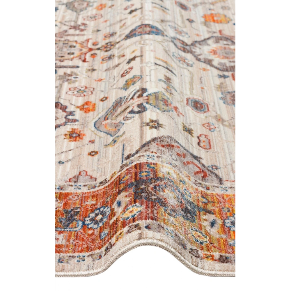 Hoom Rugs Petra 01 Krem Terra Makine Halısı