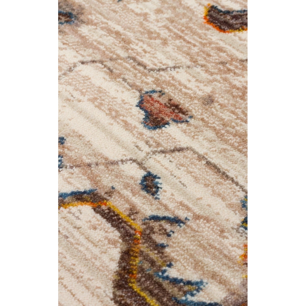 Hoom Rugs Petra 16 Krem Multy Makine Halısı