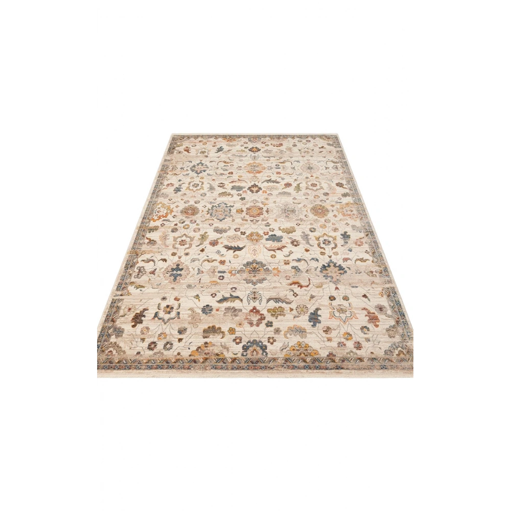 Hoom Rugs Petra 16 Krem Multy Makine Halısı