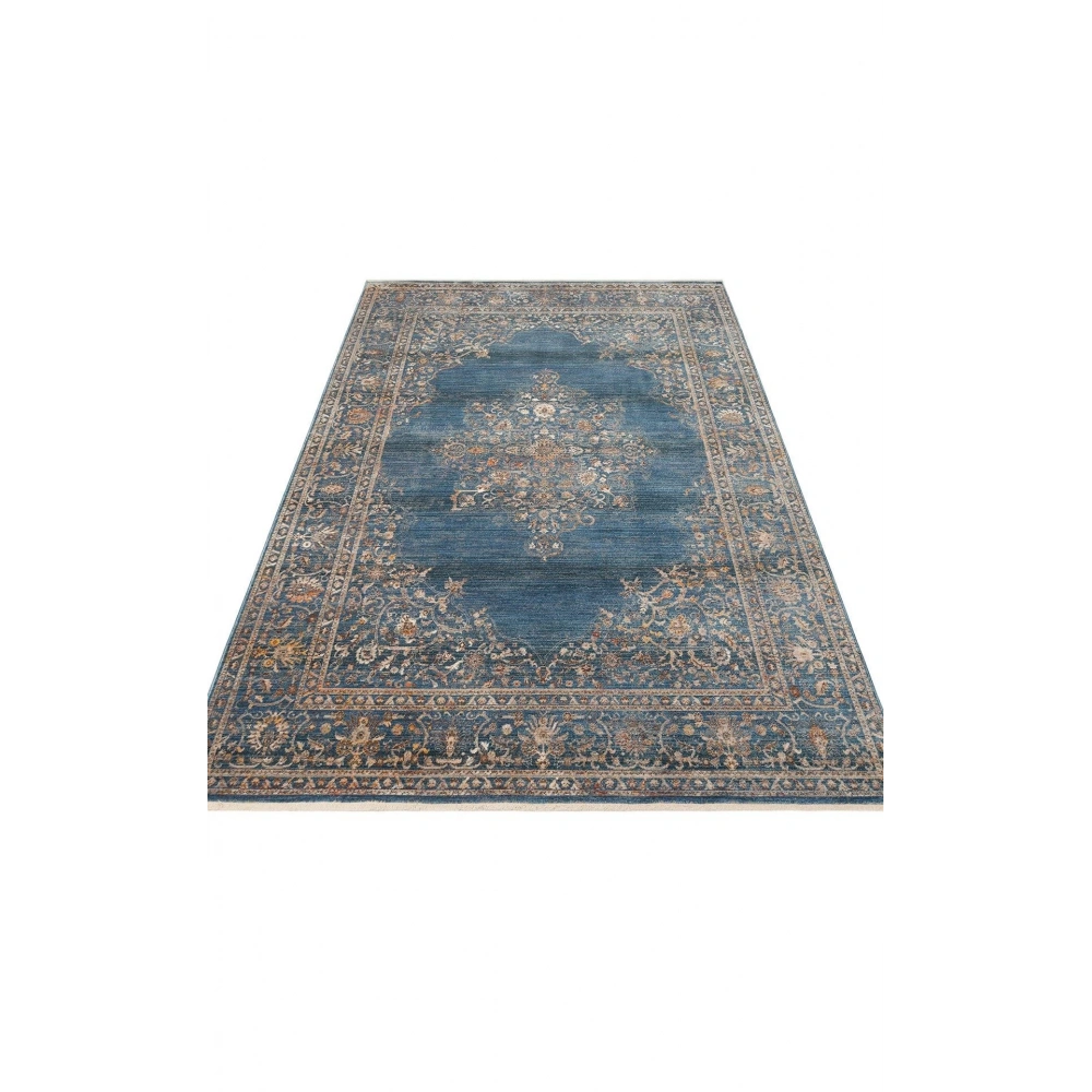 Hoom Rugs Petra 18 Mavi Makine Halısı