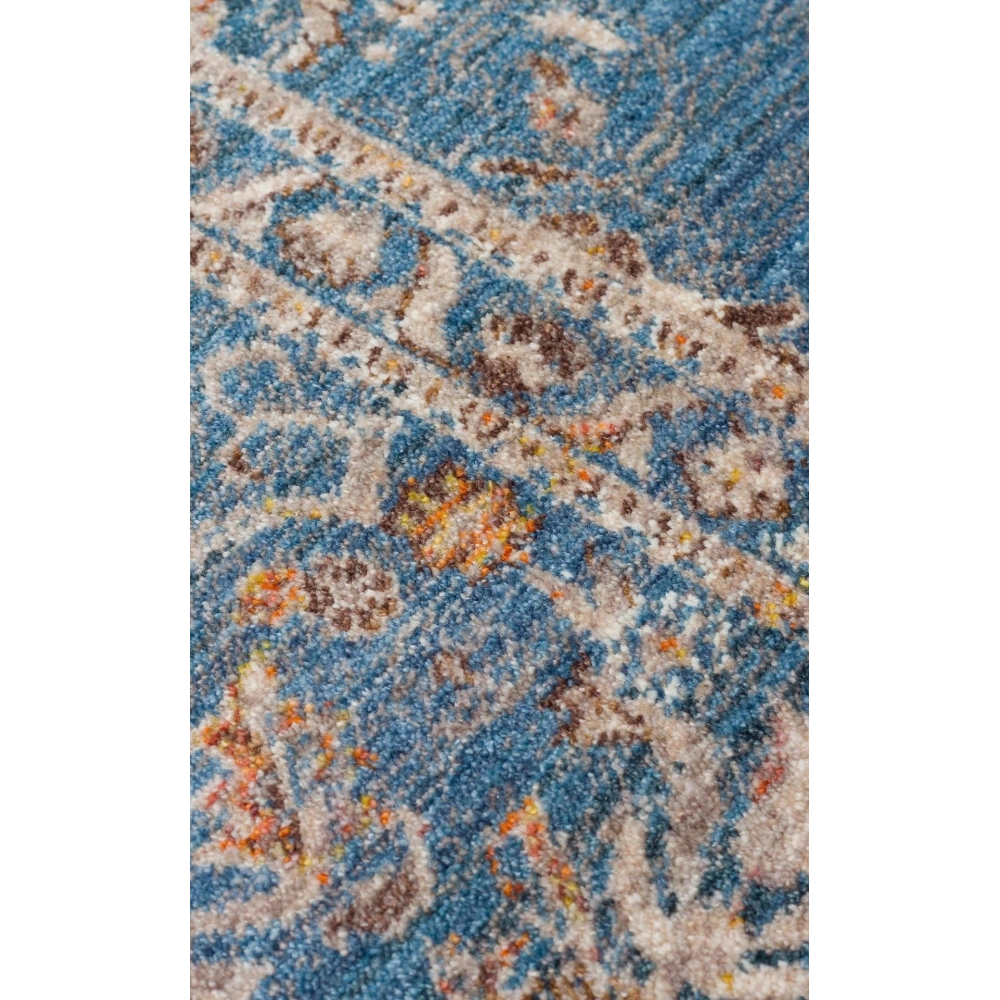 Hoom Rugs Petra 18 Mavi Makine Halısı