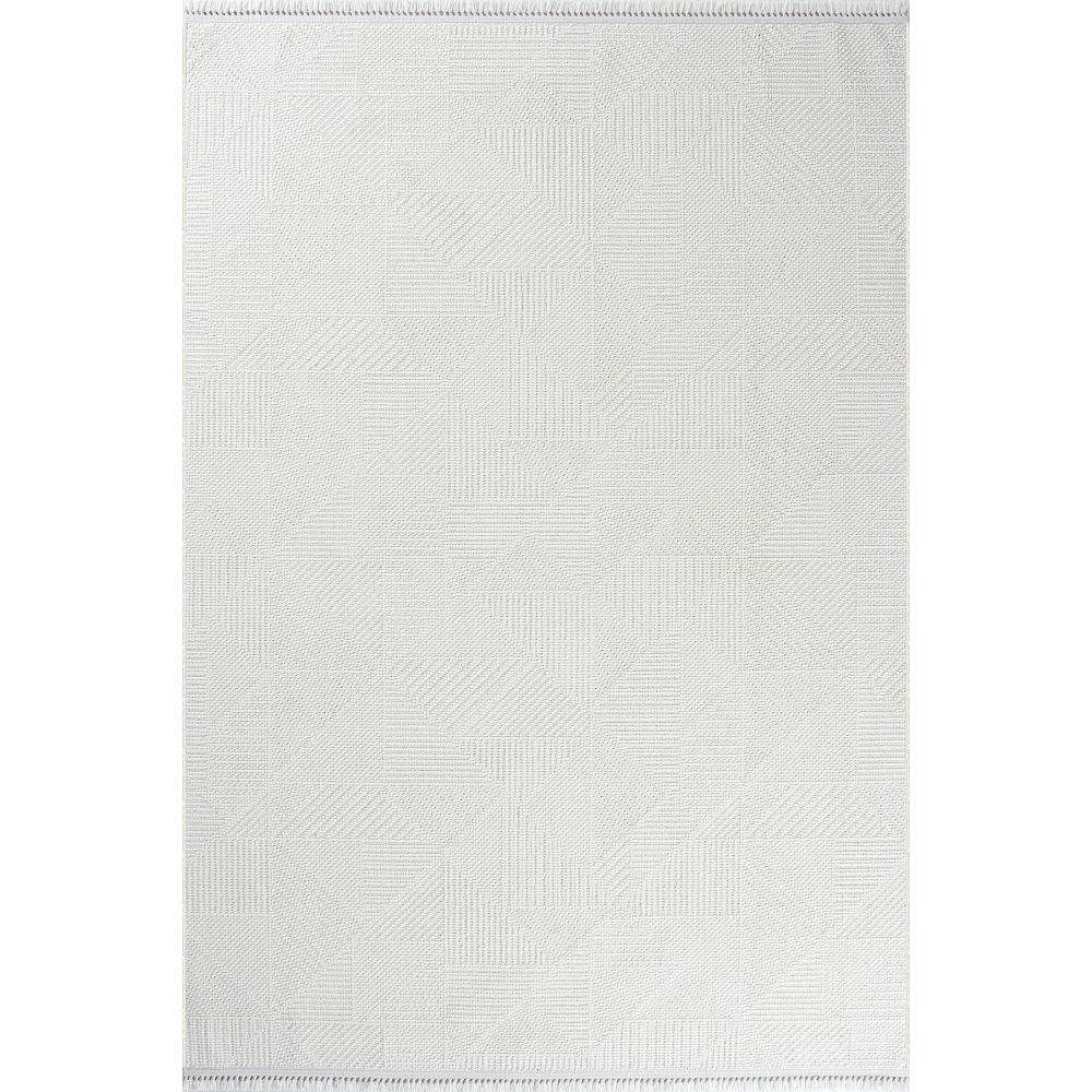 Hoom Rugs Piana 1114 Beyaz İskandinav Halı