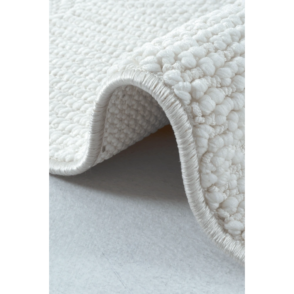 Hoom Rugs Piana 1114 Beyaz İskandinav Halı