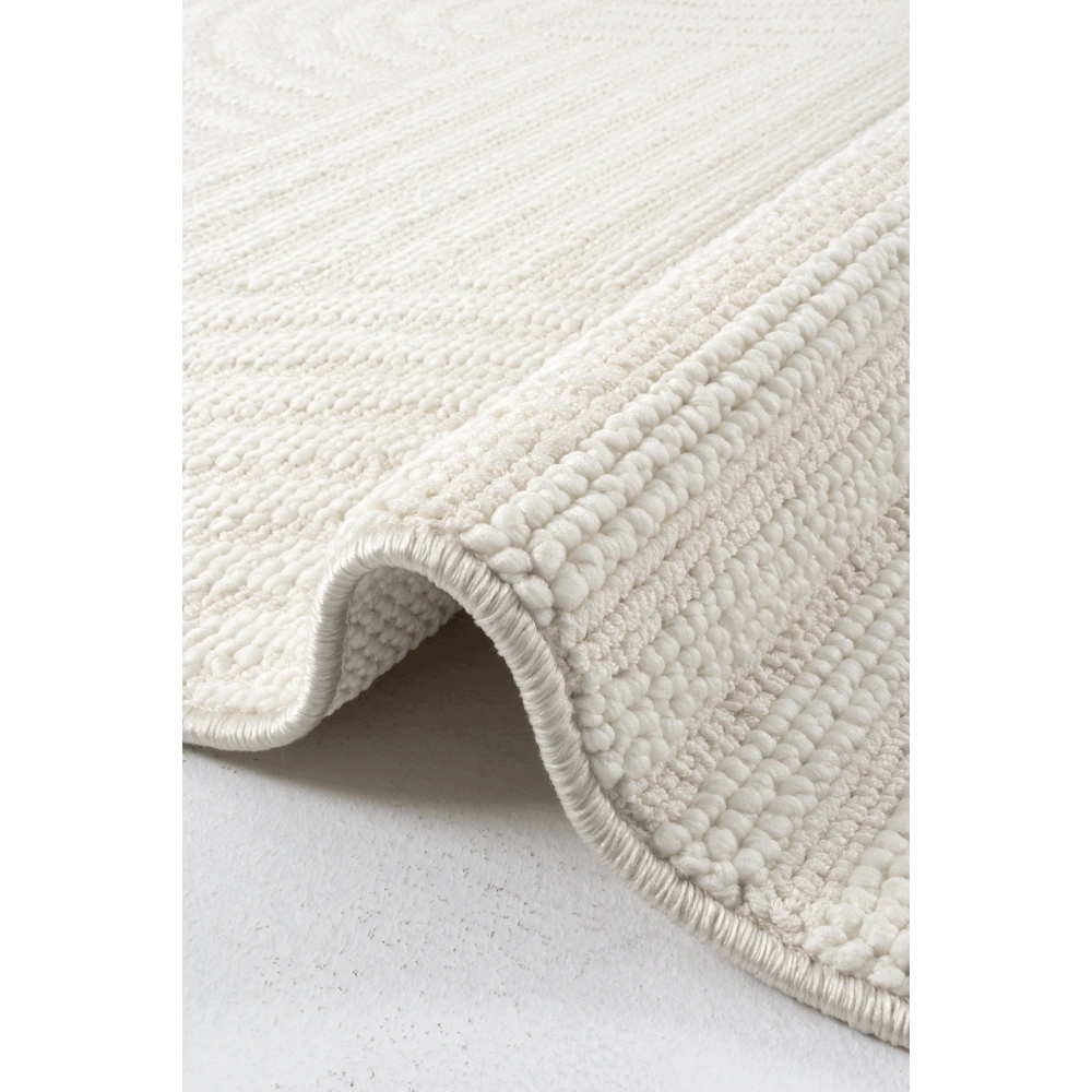 Hoom Rugs Piana 1117 Beyaz İskandinav Halı