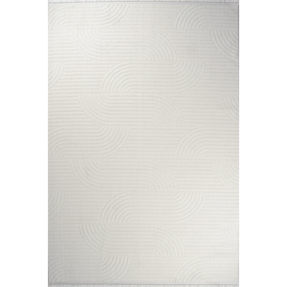 Hoom Rugs Piana 1117 Beyaz İskandinav Halı