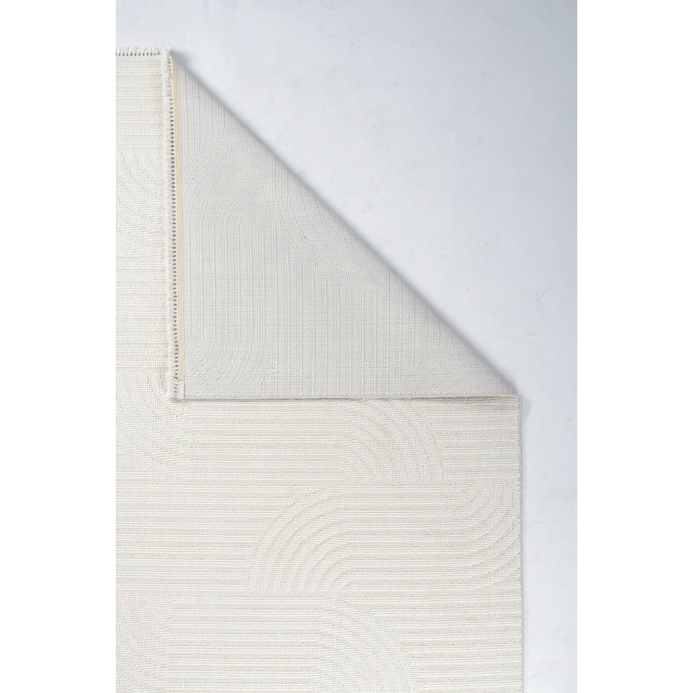 Hoom Rugs Piana 1117 Beyaz İskandinav Halı